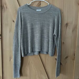 Abound grey knit long sleeve